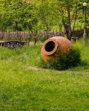 Georgian qvevri for wine