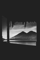 Volcano in Lake Atitlan Guatemala