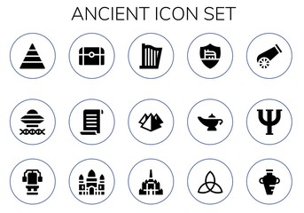 ancient icon set