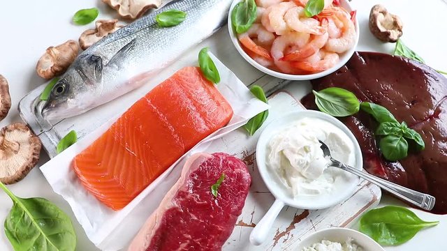 Natural sources of Vitamin B12