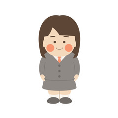 女性キャラクター学生