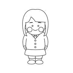 女性キャラクター学生