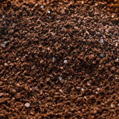 coffee ground texture macro