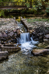 Fototapeta na wymiar waterfall in the forest