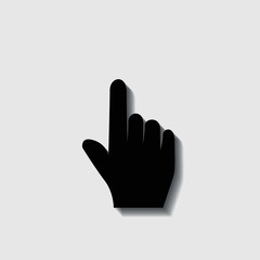 Obraz premium mouse cursor symbol - arrow click pointer illustration isolated