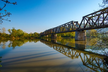 Springtime near the river