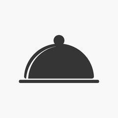 Cover food icon. New trendy food cover vector for app, logo, web, ui. Vector illustration.