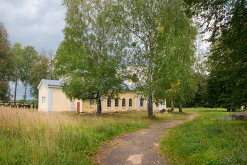 Church of the Icon of the Mother of God Sign. Manor Znamenskoye-Rayok, Tver region, Torzhoksky district, Raik village, Russia