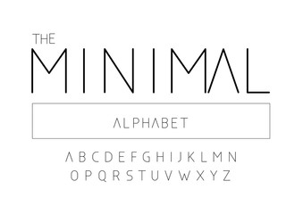 font minimal