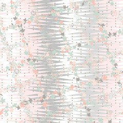 agrimony pattern brush abstract pattern with geo background combi
