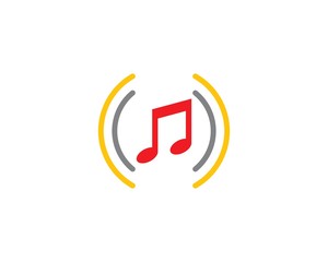 Music note logo