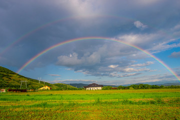 Fototapeta premium Beautiful rainbows