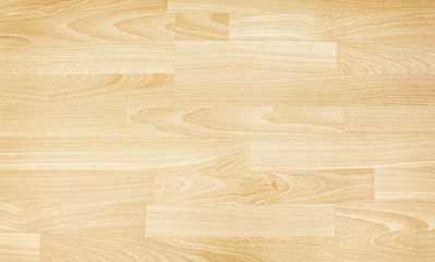 Surface light brown laminate parquet floor in  horizontal seamless patterns for background