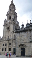 Fototapeta na wymiar Santiago de Compostela. Historical city of Galicia. Camino de Santiago. Spain