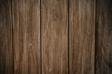 Dark Brown vitage wood vertical texture natural tree background