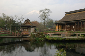 Naklejka premium 忍野八海