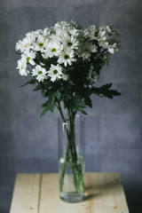 Beautiful bouquet of flowers in a vase