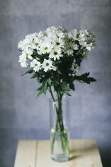 Beautiful bouquet of flowers in a vase