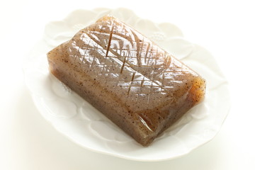 Japanese food, Konjac yam ingredient for healthy and diet image