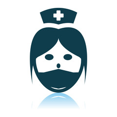 Nurse Head Icon