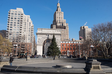 Obraz premium New York city, Washington square