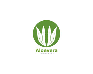 Set of aloevera logo template vector icon concept