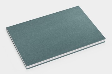 Realistic 3D Render of Blank Book