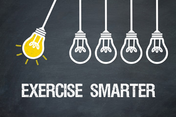 Fototapeta premium Exercise smarter