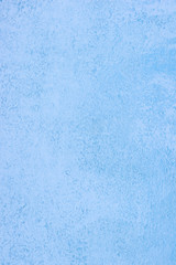 soft blue color wall fragment, texture