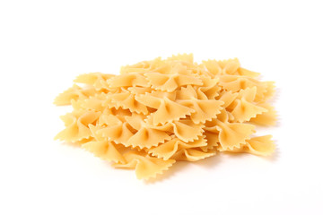 pasta isolated on white background