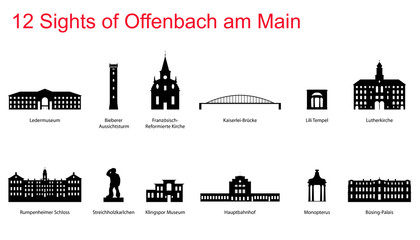 12 Sights of Offenbach am Main