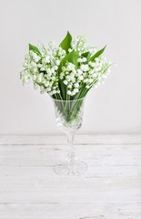 bouquet of lilies of the valley