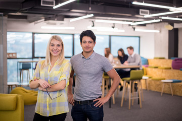 Portrait of successful Business couple