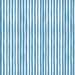vector White and blue nautical seamless pattern