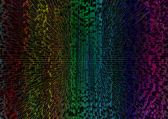 clored shaping technology abstract background