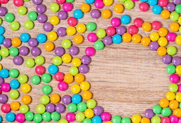 sweet color candy , colorful background