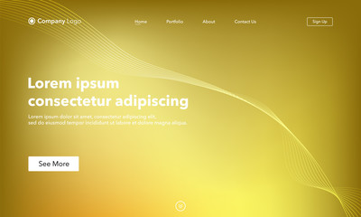 Asbtract background website Landing Page. Template for websites, or apps. Modern design. Abstract vector style.