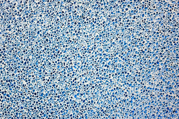 blue terrazzo stones texture