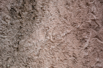 rough stone wall in brown color