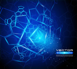 vector abstract high-tech background