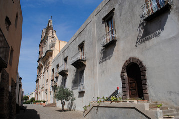 street city in southern italy