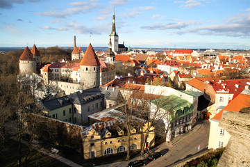Obraz premium Tallinn old town