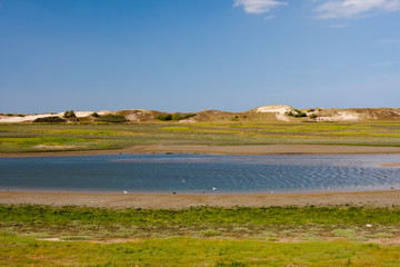 View at Het Zwin, West Flanders, Belgium