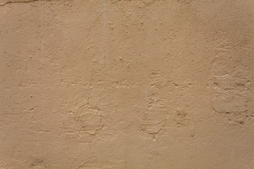 Brown Painted Weathered Concrete Wall Texture