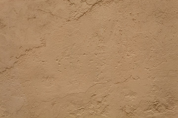 Brown Painted Weathered Concrete Wall Texture