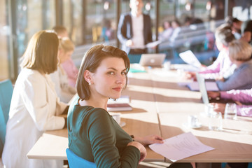 Portrait of young successful Businesswoman
