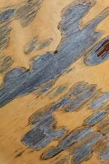Old Weathered Yellowish Damaged Wood Texture 