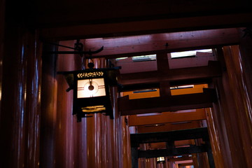 Obraz na płótnie Canvas Inari shrine in Kyoto