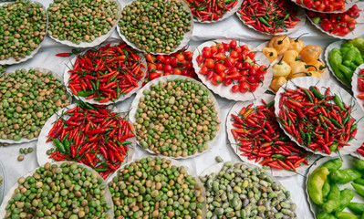red hot chili peppers and spices