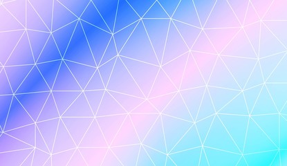 Template with triangles. Soft Color Gradient Background. Design for you business. Vector illustration.